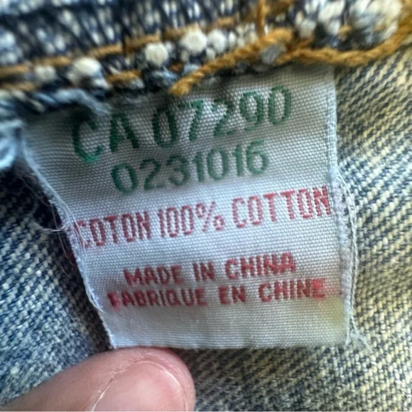 Jonny Q Vintage Casual Blue Denim Romper size medium - Picture 9 of 10